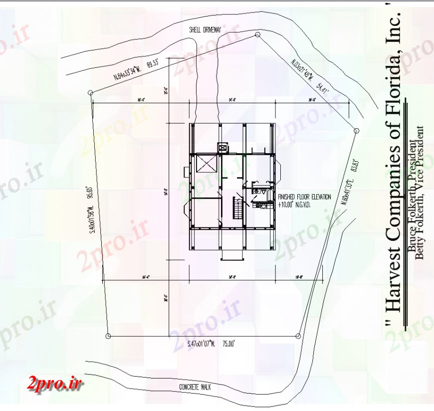 دانلود نقشه مسکونی  ، ویلایی ، آپارتمان  کانتور طراحی با طرحی ویلا  (کد134733)