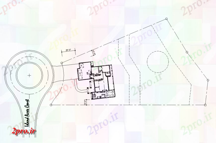 دانلود نقشه مسکونی  ، ویلایی ، آپارتمان  طرحی منطقه مسکونی فلوریدا با طراحی معماری (کد134765)