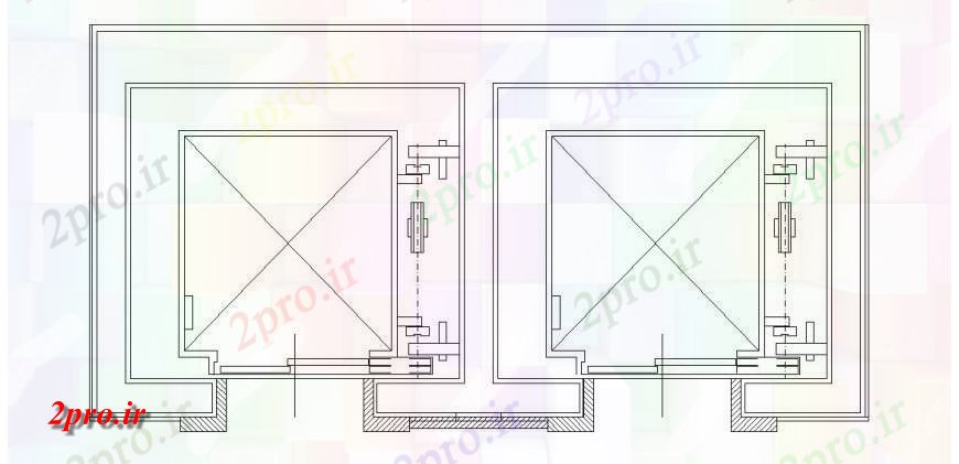 دانلود نقشه طراحی جزئیات ساختار جزئیات ساخت و ساز بالای صفحه   طرح (کد134937)