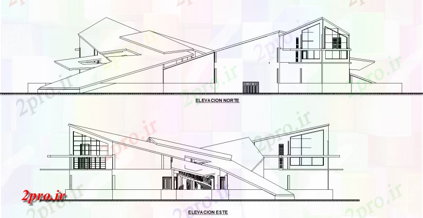 دانلود نقشه مسکونی  ، ویلایی ، آپارتمان  ویلا طراحی جزئیات، تمام مشخصات جانبی، در  (کد135167)