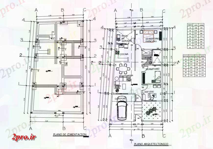 دانلود نقشه مسکونی  ، ویلایی ، آپارتمان  نصب و راه اندازی و معماری نمای بالا طراحی (کد135330)