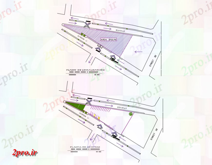 دانلود نقشه جزئیات پروژه های معماری عمومی نقشه محل و طرحی سایت جزئیات بیل گیتس کافه تریا و آپارتمان    (کد135392)
