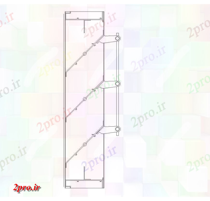 دانلود نقشه بلوک های مکانیکی قابل تنظیم کاربران غیر drainable    (کد135608)