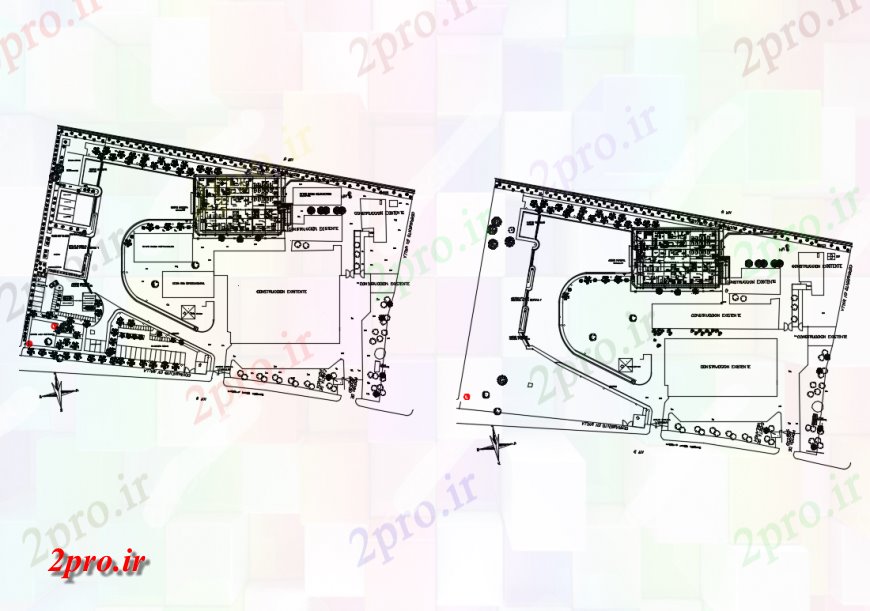 دانلود نقشه بیمارستان - درمانگاه - کلینیک همکف و طبقه اول طراحی جزئیات بیمارستان اورژانس ساخت 26 در 40 متر (کد135651)