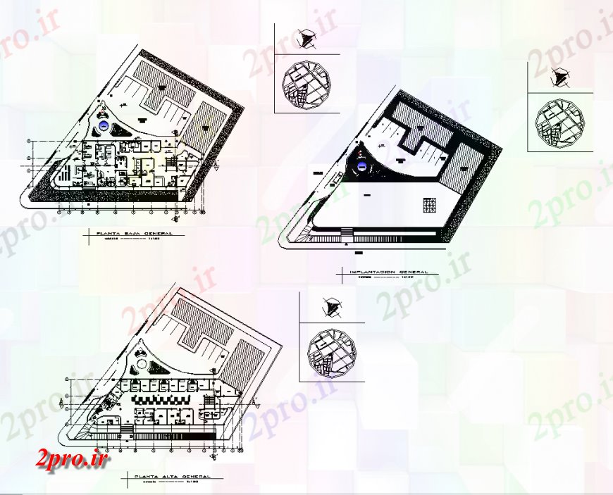 دانلود نقشه مسکونی  ، ویلایی ، آپارتمان  طرحی طبقه منطقه مسکونی با detaiil از (کد135722)