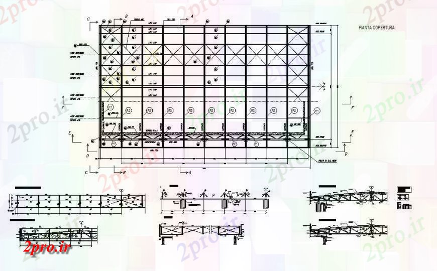 دانلود نقشه طراحی جزئیات ساختار ساخت و ساز طرحی ساختمان مقطعی جزئیات (کد135875)