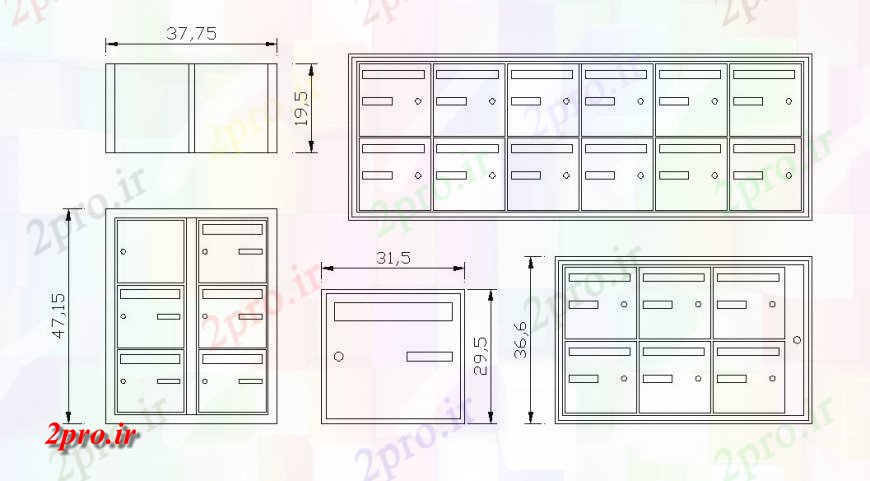 دانلود نقشه بلوک ، آرام ، نماد کابینت اتاق جزئیات دو بعدی  (کد135892)