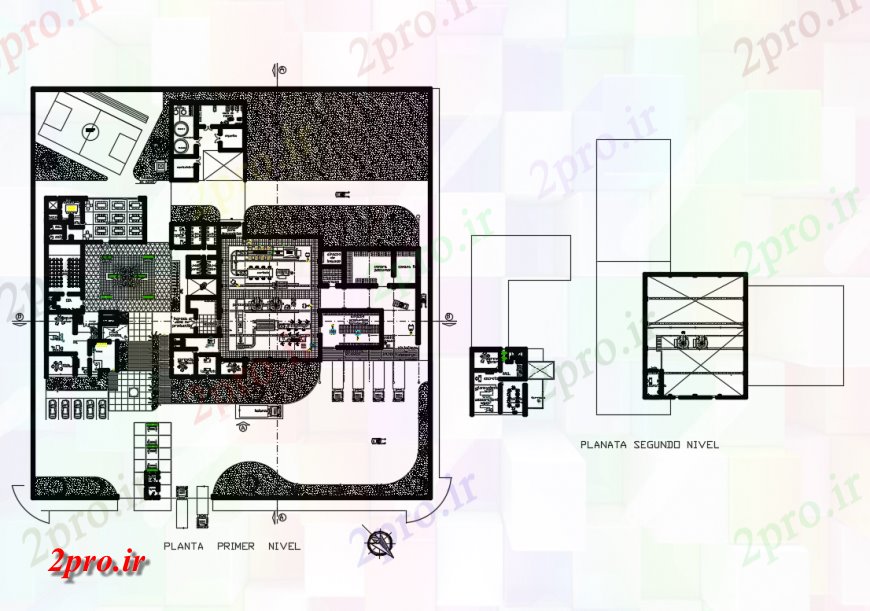 دانلود نقشه کارخانه صنعتی  ، کارگاه جزئیات طراحی معماری پردازش کارخانه furgos (کد136283)