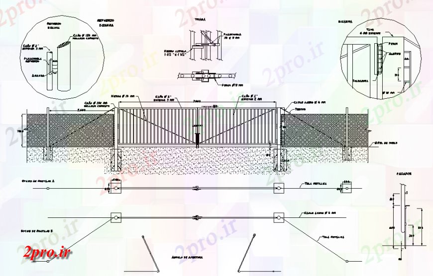 دانلود نقشه طراحی جزئیات ساختار جزئیات ساختاری از ساختمان  (کد136345)