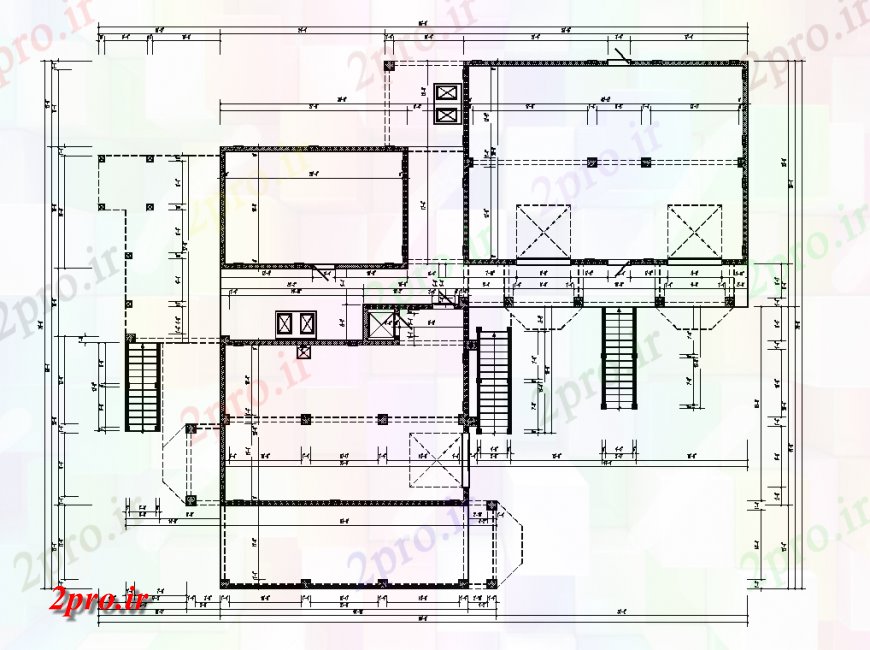 دانلود نقشه مسکونی  ، ویلایی ، آپارتمان  طبقه اول خانه کفپوش  برنامه ریزی اتوکد (کد136464)