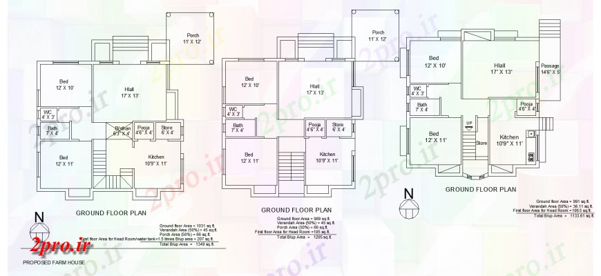 دانلود نقشه مسکونی  ، ویلایی ، آپارتمان  خانه مزرعه طراحی پیشنهادی طراحی  (کد136505)