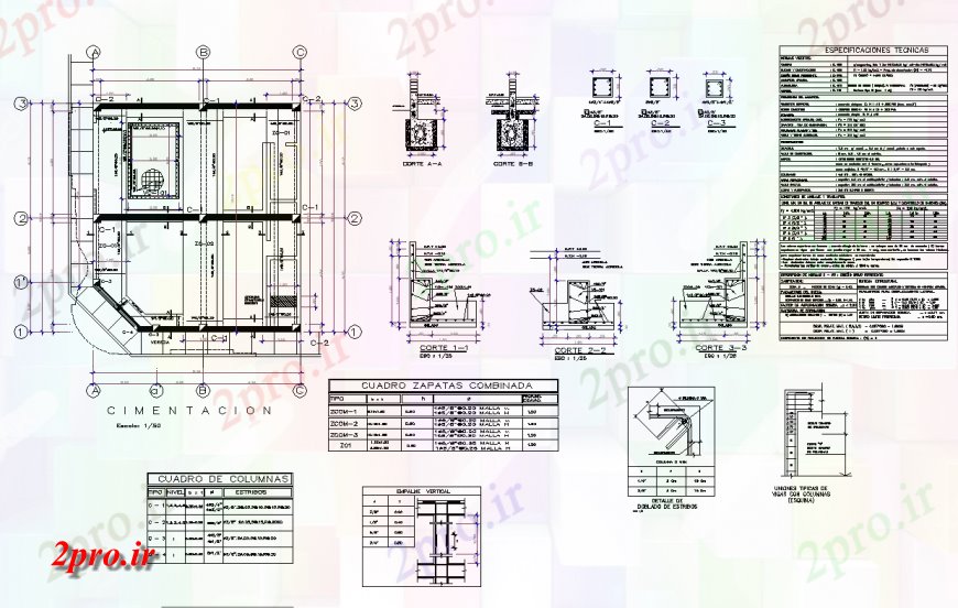 دانلود نقشه مسکونی ، ویلایی ، آپارتمان طرحی هتل بولیوار و بخش 10 در 11 متر (کد136557)