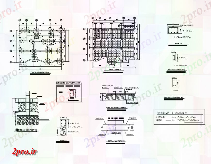 دانلود نقشه طراحی جزئیات ساختار باشگاه طرحی خانه پایه و اساس و ساختار سازنده جزئیات 10 در 12 متر (کد136769)