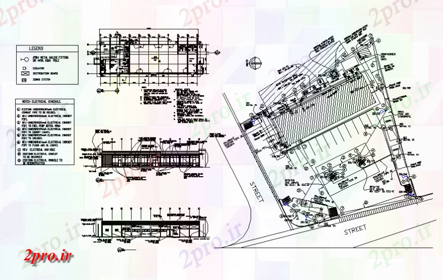دانلود نقشه طراحی داخلی پروژه داخلی طراحی الکتریکی (کد136818)