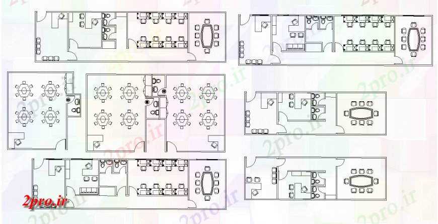 دانلود نقشه ساختمان اداری - تجاری - صنعتی دفتر طرحی ساختمان ساختاری طرحی دو بعدی 160 در 230 متر (کد137214)