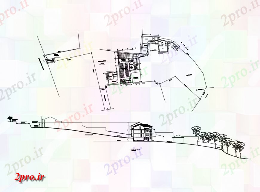 دانلود نقشه مسکونی  ، ویلایی ، آپارتمان  چند خانواده بخش خانه محل اقامت تخت و طرحی کلی جزئیات (کد137220)