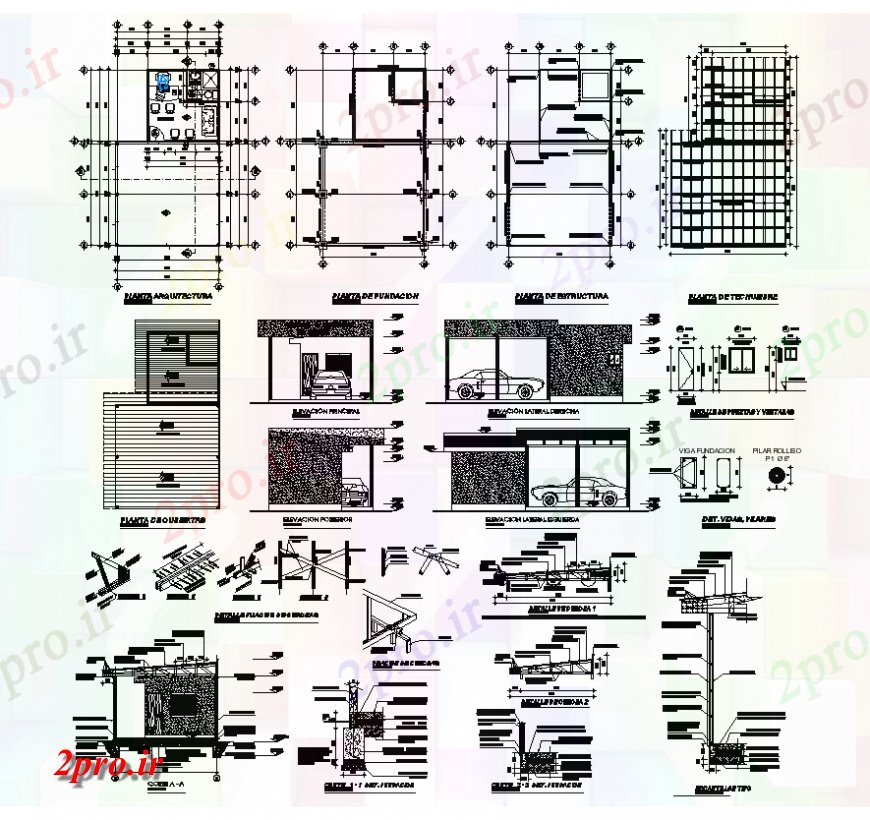 دانلود نقشه ساختمان اداری - تجاری - صنعتی ماشین لباسشویی ساختار ساختمان نما جزئیات دو بعدی چیدمان 3 در 3 متر (کد137264)