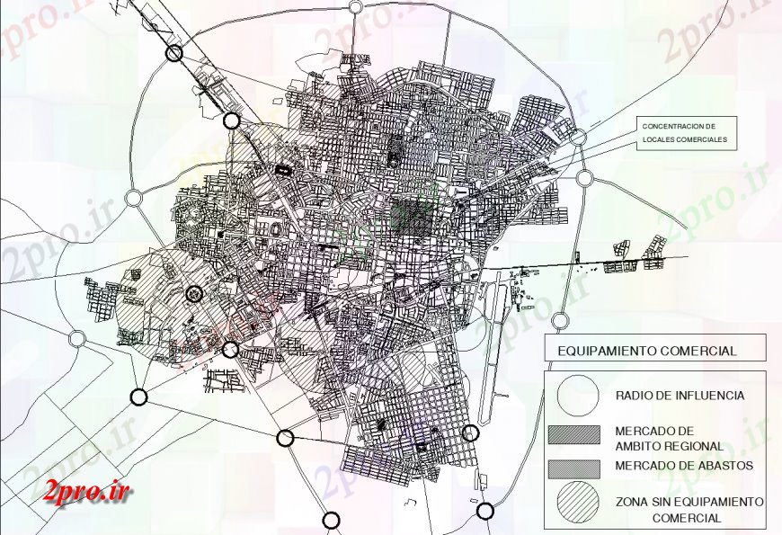 دانلود نقشه برنامه ریزی شهری نقشه برنامه ریزی شهری در  اتوکد (کد137296)