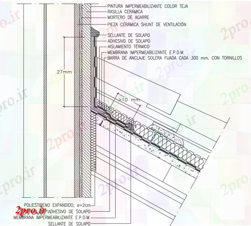 دانلود نقشه طراحی جزئیات تقویت کننده جزئیات ساخت و ساز سقف طراحی  اتوکد (کد137462)