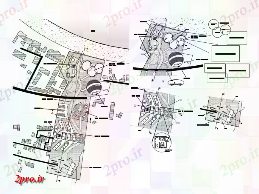 دانلود نقشه هایپر مارکت  - مرکز خرید - فروشگاه سرگرمی و تحقیقات طبقه مرکز خرید طرحی و برنامه طرحی کلی جزئیات (کد137786)