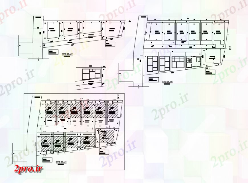 دانلود نقشه مسکونی  ، ویلایی ، آپارتمان  چند آشنا آپارتمان   مسکن طرحی طبقه ساختمان طرحی های  (کد137822)