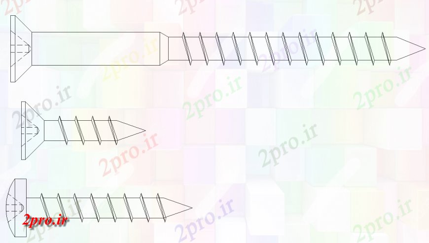 دانلود نقشه طراحی جزئیات تقویت کننده د  پیچ پویا  جزئیات (کد137874)