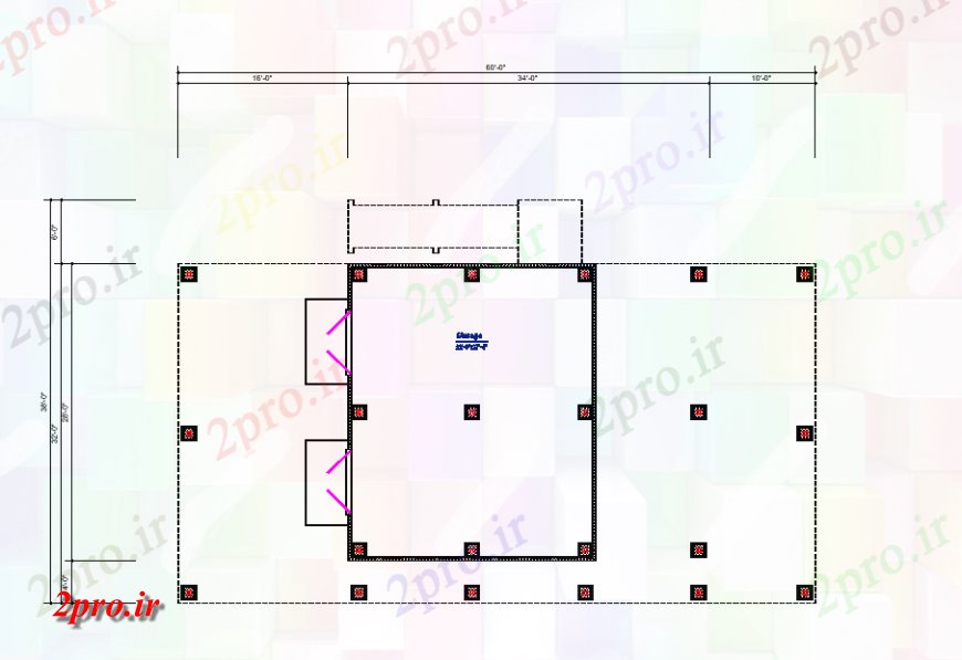 دانلود نقشه مسکونی  ، ویلایی ، آپارتمان  اولین خط کف طرحی جزئیات (کد137875)