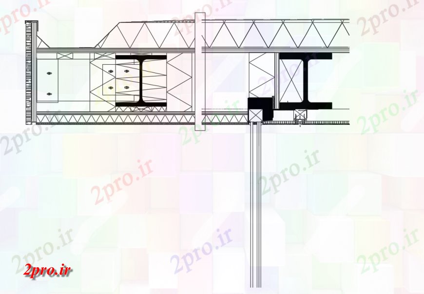 دانلود نقشه طراحی جزئیات ساختار ساخت و ساز دیوار ساخت جزئیات طراحی   (کد137932)