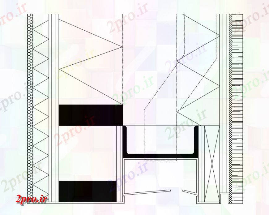 دانلود نقشه طراحی جزئیات ساختار دیوار مفاصل  ساخت و ساز طراحی جزئیات  (کد137937)