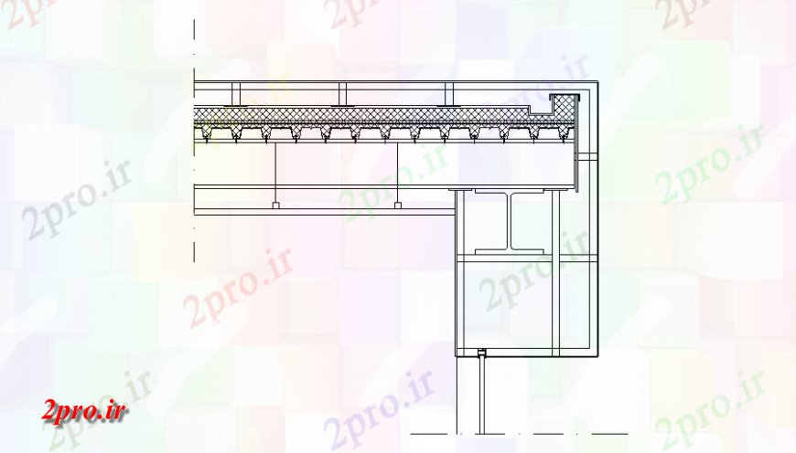 دانلود نقشه طراحی جزئیات ساختار نما برش جزئیات مقطعی سازنده ساخت (کد138323)