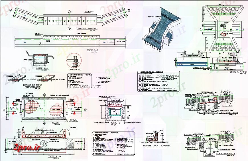 دانلود نقشه بلوک وسایل نقلیه طرحی passcanoe خودرو و بخش جزئیات (کد138346)