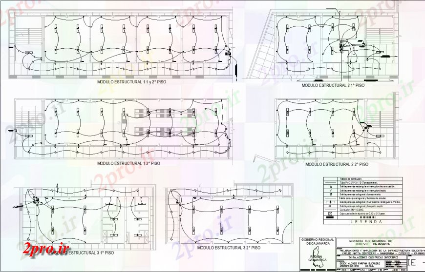 دانلود نقشه طراحی داخلی طراحی برق از یک کولاژ طراحی اتوکد 10 در 36 متر (کد138382)