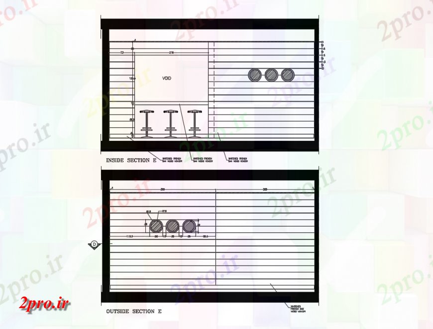 دانلود نقشه مسکونی  ، ویلایی ، آپارتمان  در داخل و طرحی بخش خارج از آشپزخانه رسم طرحی از خانه (کد138858)