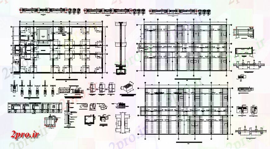 دانلود نقشه بیمارستان - درمانگاه - کلینیک ساختار کلینیک طراحی 15 در 26 متر (کد138993)