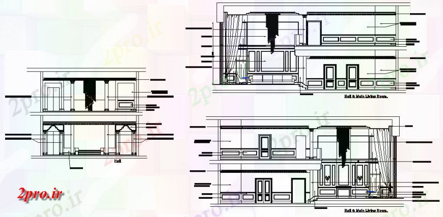 دانلود نقشه مسکونی  ، ویلایی ، آپارتمان  بخش طراحی ویلا  (کد138997)
