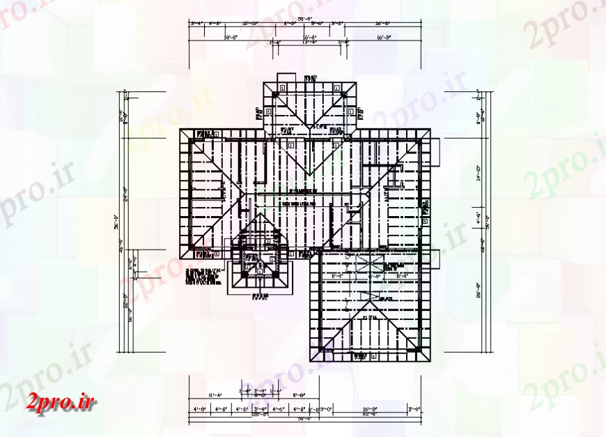 دانلود نقشه طراحی جزئیات ساختار جزئیات اتصال ساختار طرحی از خانه ساختمان 14 در 16 متر (کد139040)