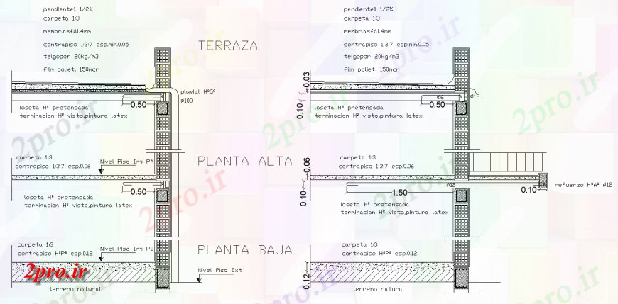 دانلود نقشه طراحی جزئیات ساختار جزئیات ساخت و ساز خانه طراحی  (کد139079)