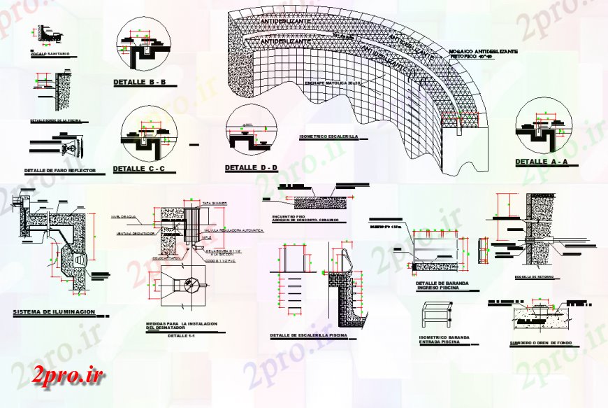 دانلود نقشه ساختمان اداری - تجاری - صنعتی ساختمان سازه  بخش طرح (کد139181)