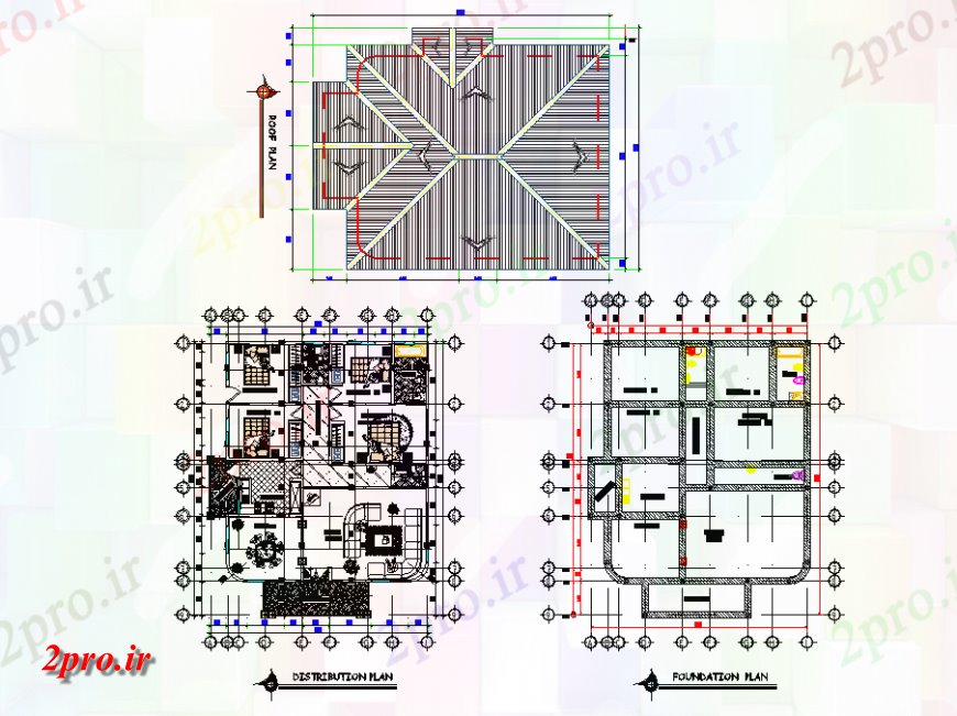 دانلود نقشه طراحی جزئیات تقویت کننده بنیاد به سقف برنامه ریزی طراحی جزئیات کار (کد139216)