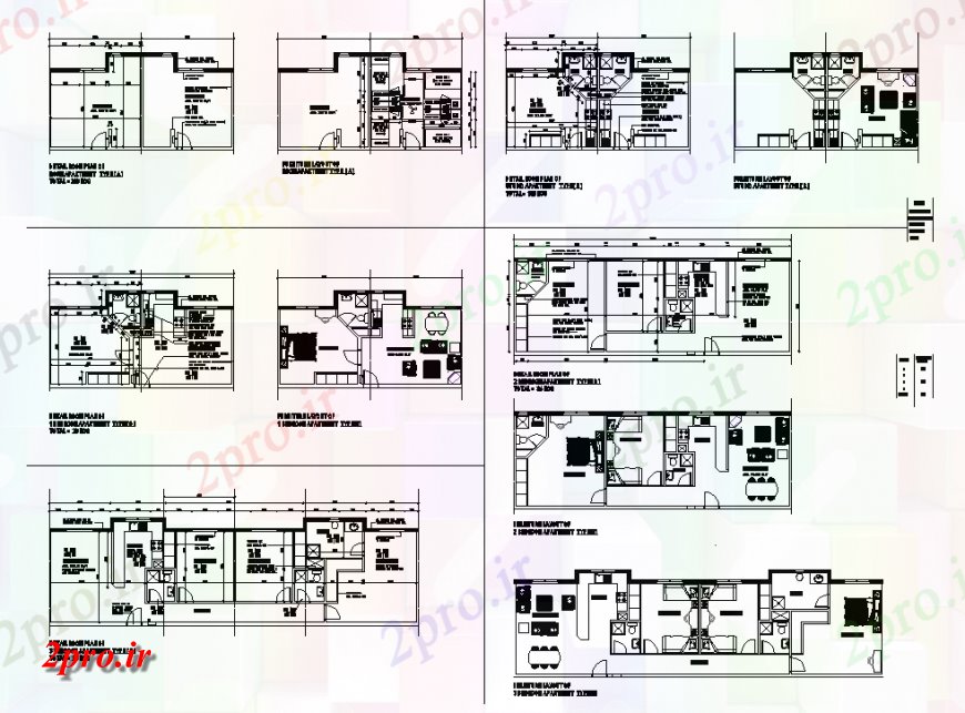 دانلود نقشه مسکونی  ، ویلایی ، آپارتمان  ساختمان خانه مسکونی  برنامه ریزی اتوکد (کد139247)