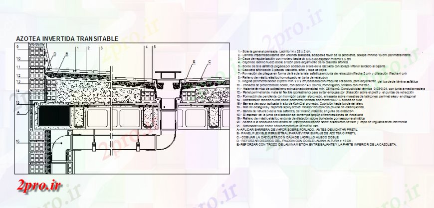دانلود نقشه طراحی جزئیات ساختار جزئیات سقف تخت سرمایه گذاری  قابل قبول ساختار سازنده جزئیات  (کد139409)