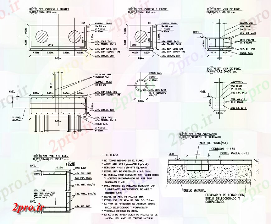 دانلود نقشه طراحی جزئیات تقویت کننده ستون طراحی جزئیات سر  اتوکد (کد139759)