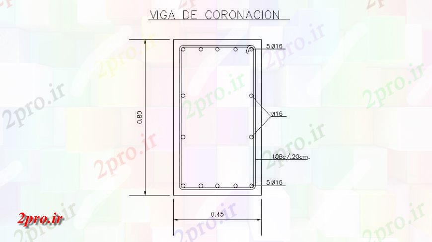 دانلود نقشه طراحی جزئیات تقویت کننده تاج بخش تخته و الوار طرحی جزئیات (کد139843)