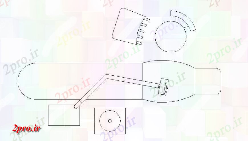 دانلود نقشه بیمارستان -  درمانگاه -  کلینیک دندانه   جزئیات (کد139859)