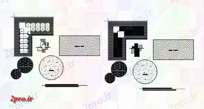 دانلود نقشه مسکونی  ، ویلایی ، آپارتمان  طراحی معماری و مونتاژ جزئیات طرحی باشگاه خانه (کد139941)