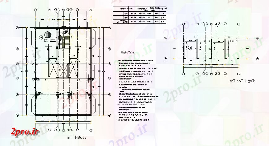 دانلود نقشه طراحی جزئیات ساختار طبقه دوم طرحی خانه فریم جزئیات (کد139975)