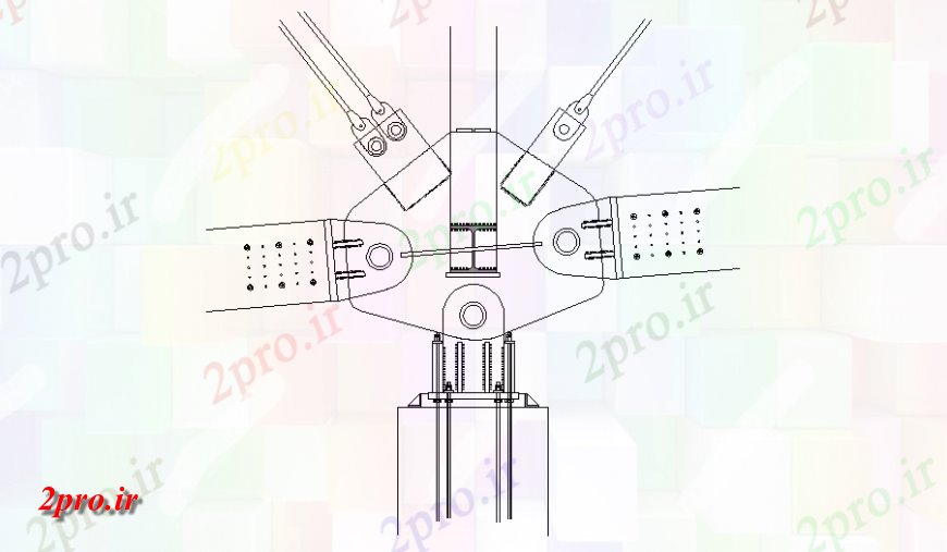 دانلود نقشه طراحی جزئیات ساختار ساختار دیوار مفاصل جزئیات (کد139997)