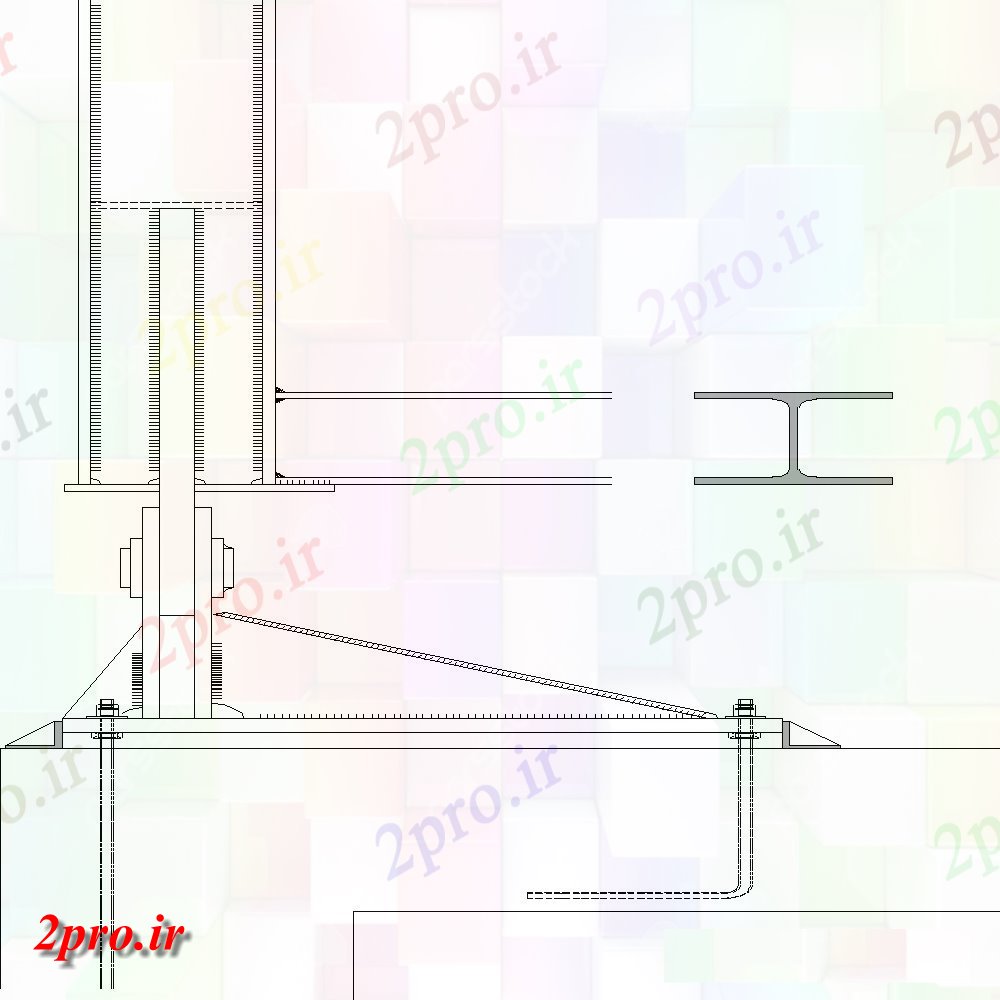 دانلود نقشه طراحی جزئیات ساختار مفاصل دیوار پرده طراحی جزئیات خودکار   (کد139999)