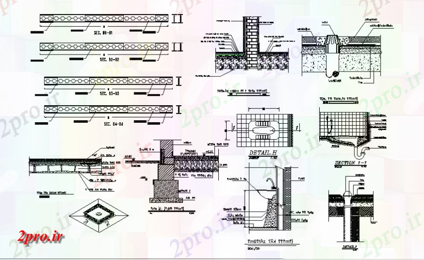 دانلود نقشه حمام مستر Orisapan و بخش مبانی   (کد140356)