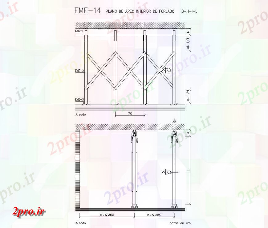 دانلود نقشه جزئیات ساخت و ساز جزئیات ساختار سازنده  دو بعدی  بلوک های مختلف  طرح (کد140487)